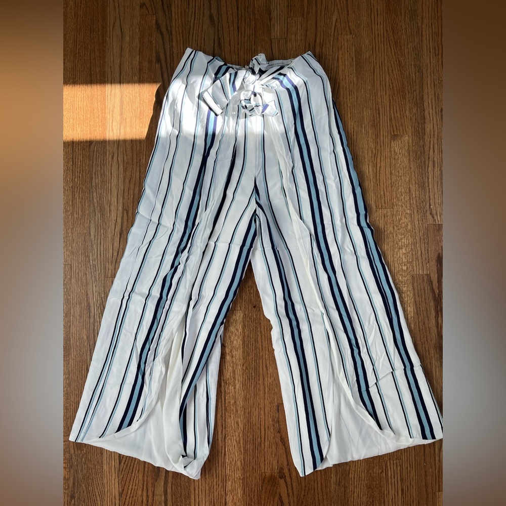 Lovers + Friends Seascape Wide Leg Pants Size Small